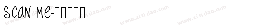 Scan me字体转换
